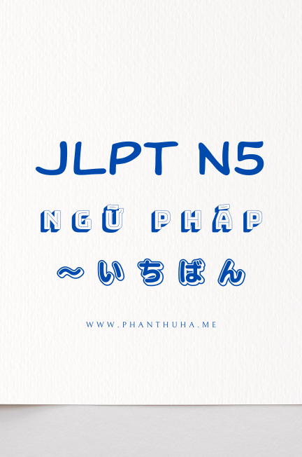 [JLPT N5] Ngữ pháp N5: 〜方（かた）(Cách làm gì)